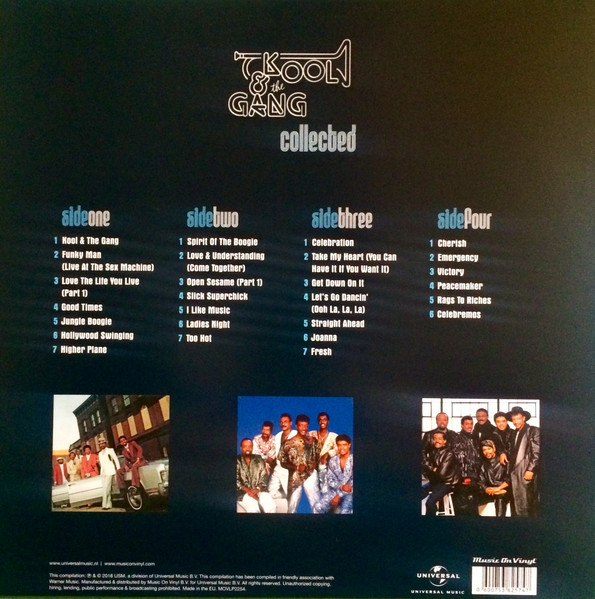 Фанк IAO Kool & The Gang - Collected (Black Vinyl 2LP) - фото 6