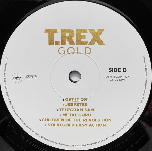 Рок Demon Records T.rex - Gold - фото 6