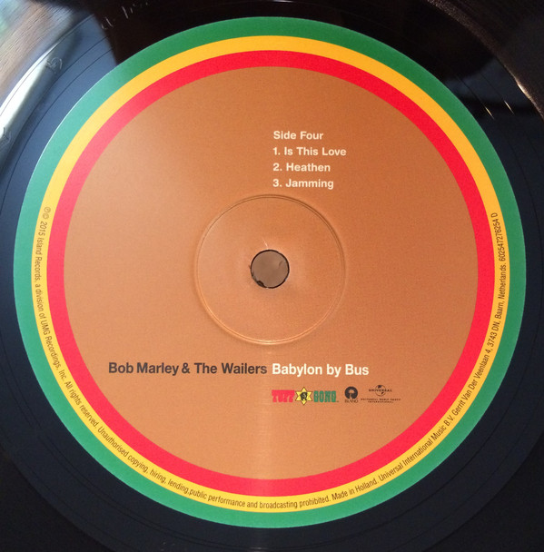 Другие UME (USM) Bob Marley & The Wailers, Babylon By Bus (2015 LP) - фото 8