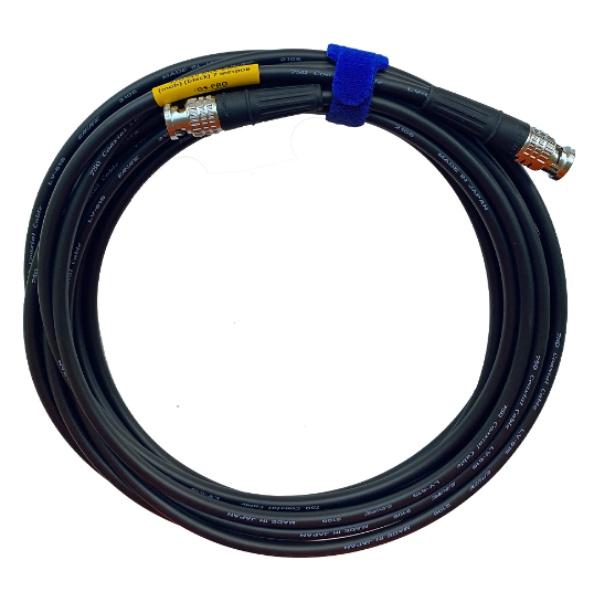 Кабели с разъемами GS-PRO 12G SDI BNC-BNC (black) 7 метров кабели с разъемами gs pro 12g sdi bnc bnc black 10 метров