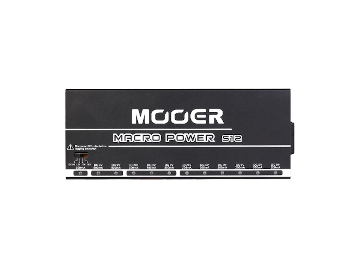 Аксессуары для гитарного оборудования Mooer MPS12-Macro-Power-S12 источник бесперебойного питания ippon innova rt ii 33 power module 70ва 1541088