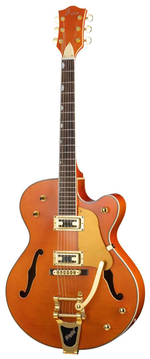 Полуакустические гитары Foix FEG/FEG-KG-17-NAT полуакустические гитары eart e 335 brown sunburst