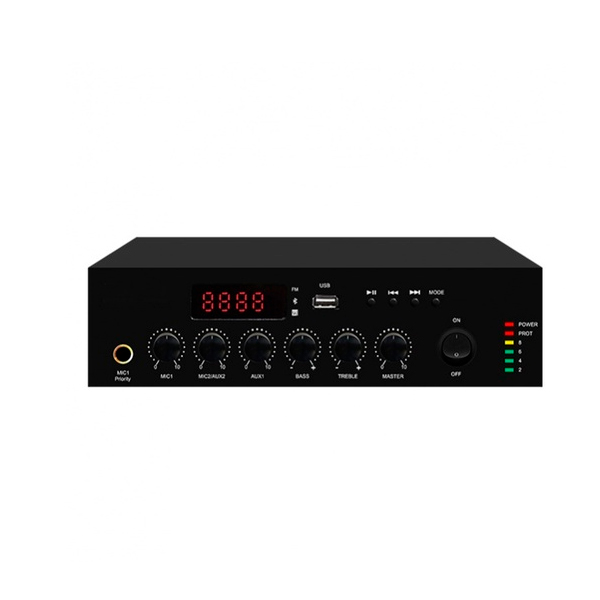 100В усилители L Audio LAM60B 4 канальный микрофонный микшер с поддержкой стереовыхода мини аудиомикшер с регулировкой высоких и низких частот реверберации