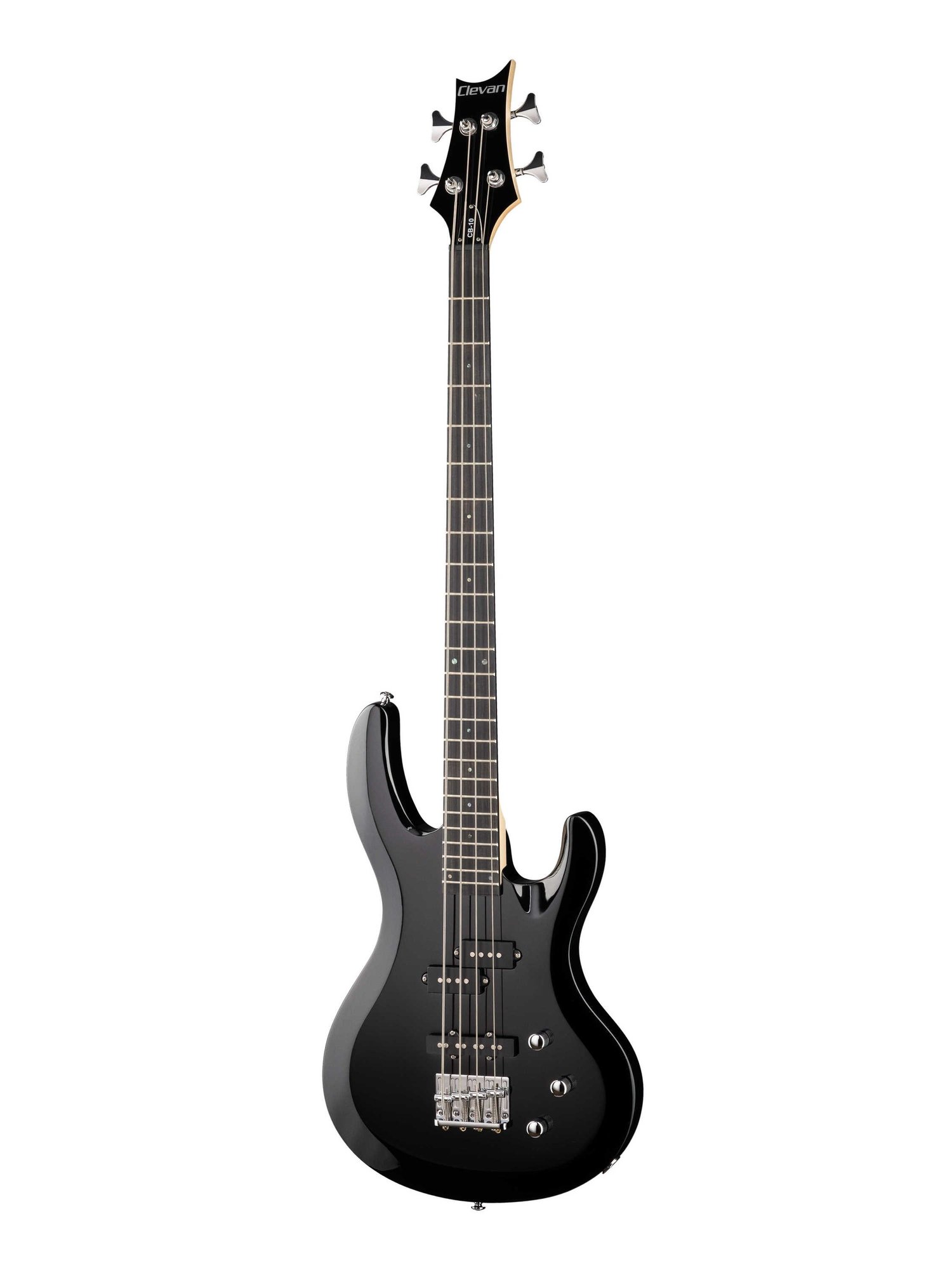 Бас-гитары Clevan CB-10-BK стандартная накладка для гитары с 11 отверстиями 3 слойная накладка с винтами для гитары st