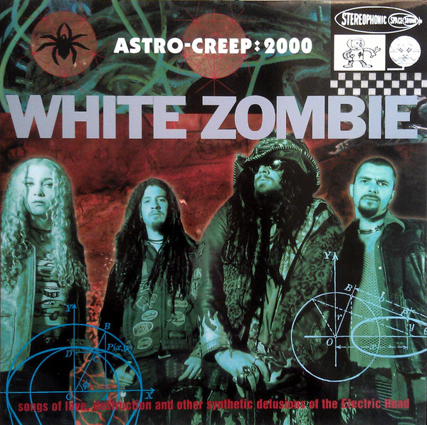 Металл Music On Vinyl White Zombie — ASTRO-CREEP: 2000 (LP) halloween y2k cloth street womens tights sweatpants straight workwear trousers high waist slimming loose zombie spider pantalon