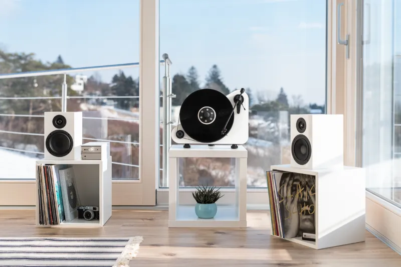 Проигрыватели винила Pro-Ject VT-E BT R (OM 5E) White, цвет черный - фото 6