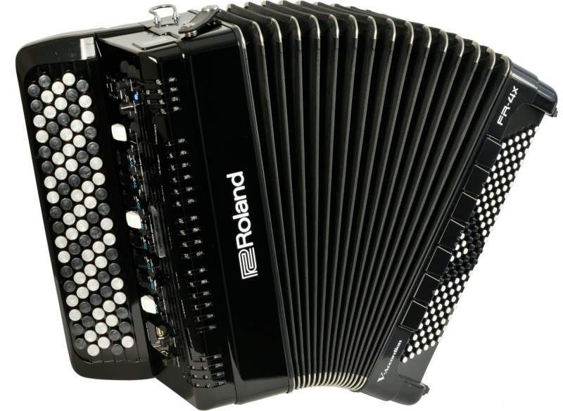 Баяны Roland FR-4XB BK bach on accordion richard galliano 1 cd
