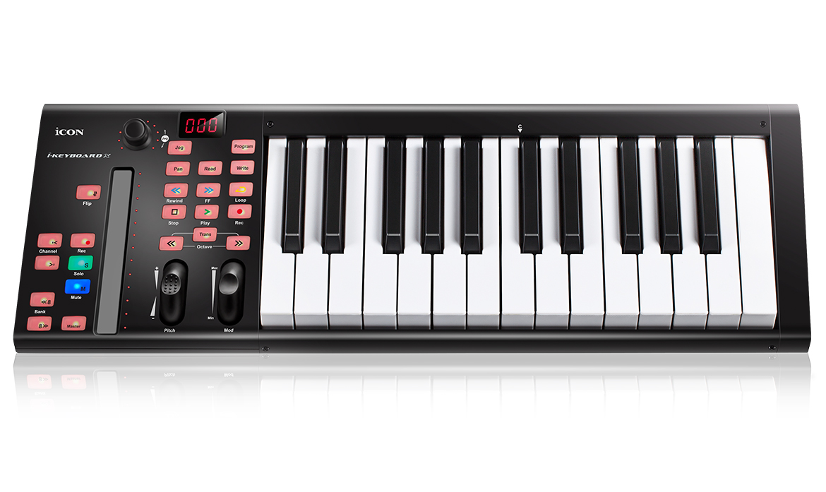 MIDI клавиатуры iCON iKeyboard 3X Black midi музыкальные системы интерфейсы контроллеры icon v1 m