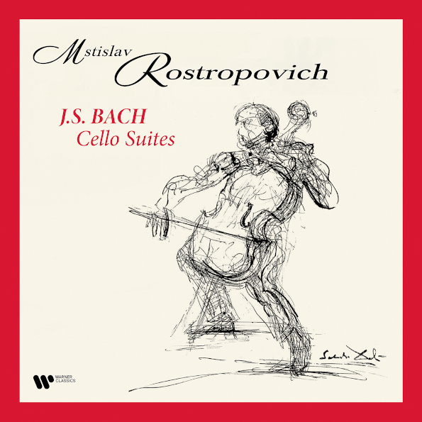 Классика WMC Mstislav Rostropovich - BACH: CELLO SUITES (Deluxe box, 4 x 180 gr. black vinyl, no download code) hahn hilary bach violin concerto no 1
