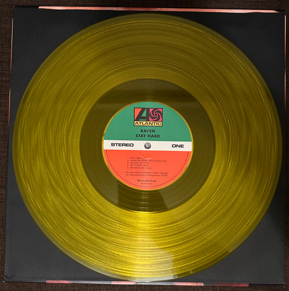 Металл IAO Raven - Stay Hard (coloured) (Сoloured Vinyl LP) - фото 2