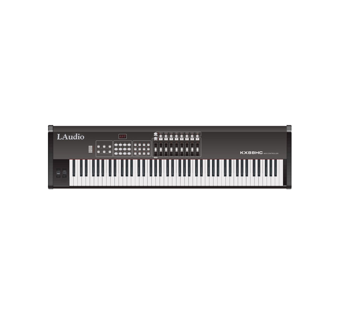 MIDI клавиатуры L Audio KX88HC контроллер планка на переднюю панель espada 2xusb a usb c 3 2 gen 1 eu5335c