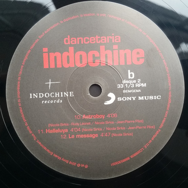 Рок Sony Indochine, Dancetaria (180 Gram/Remastered) - фото 9