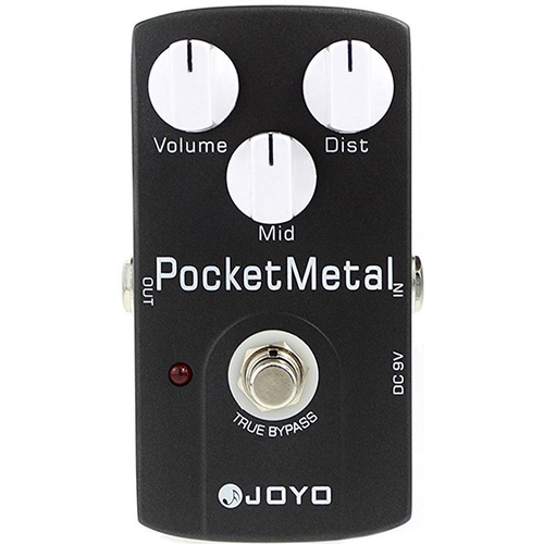 Процессоры эффектов и педали для гитары Joyo JF-35-Pocket-Metal процессоры эффектов и педали для гитары joyo jf 32 hot plexi