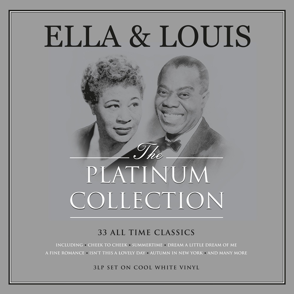 Сборники Not Now Music Ella Fitzgerald & Louis Armstrong - Platinum Collection (White vinyl 3LP)