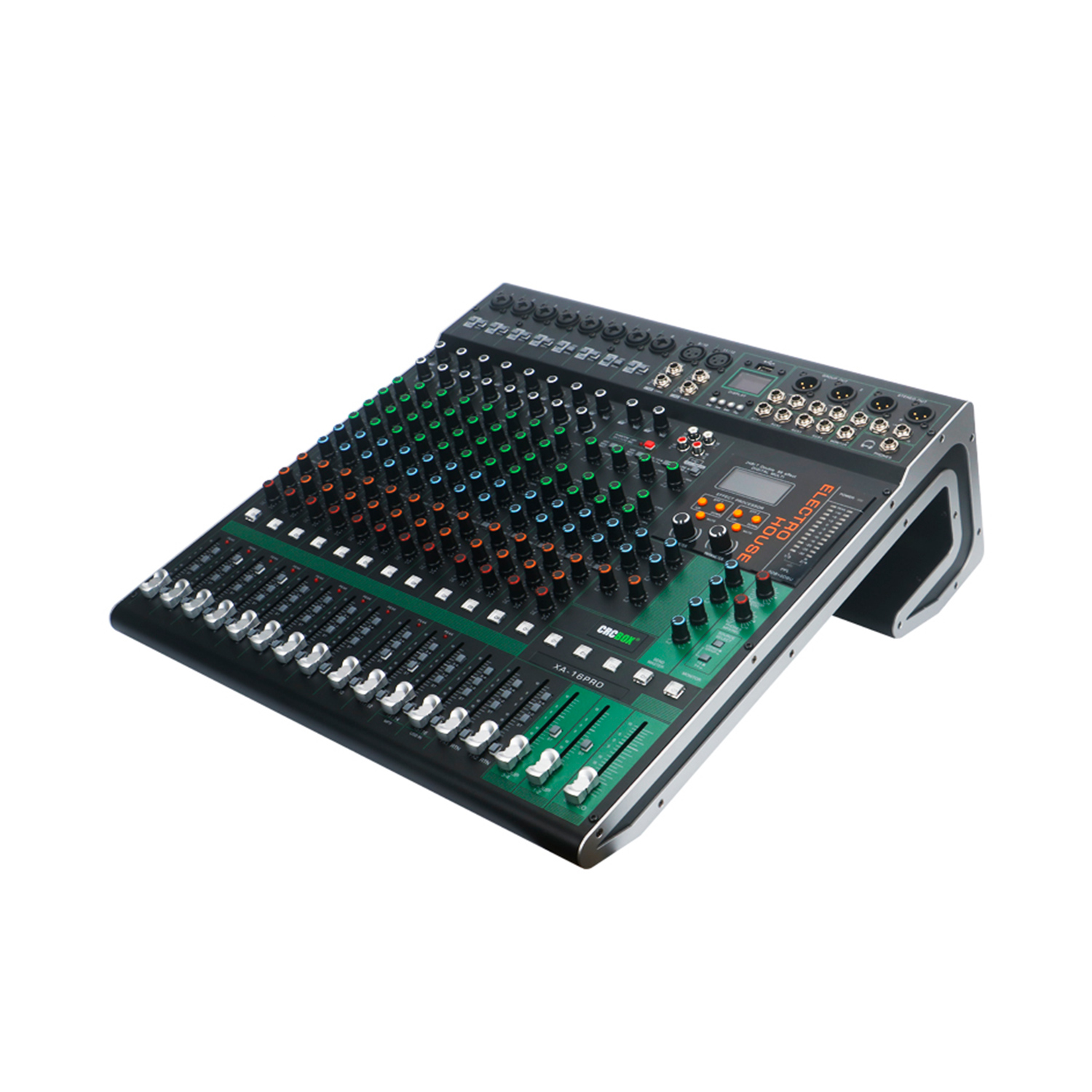 Микшерные пульты аналоговые CRCBOX FX-16 PRO вокальные процессоры crcbox mak 604