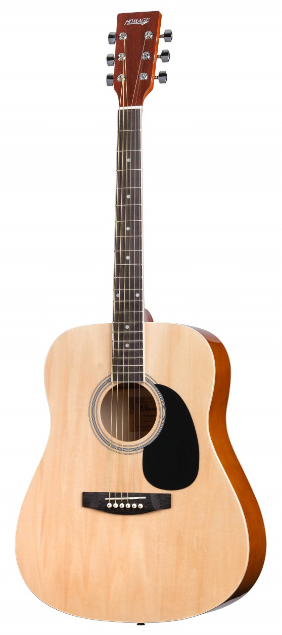 Акустические гитары Homage LF-4100-N самоклеящаяся накладка для гитары защита от царапин накладка для гитары 40 41 дюймов 2 шт