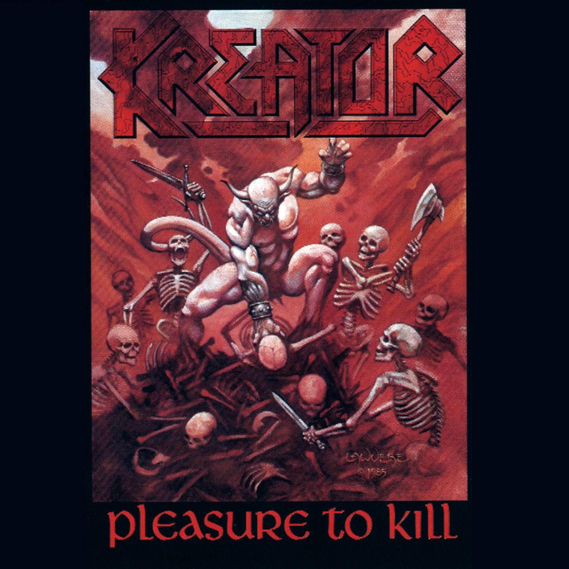 Металл BMG Kreator - Pleasure To Kill (Coloured Vinyl LP)