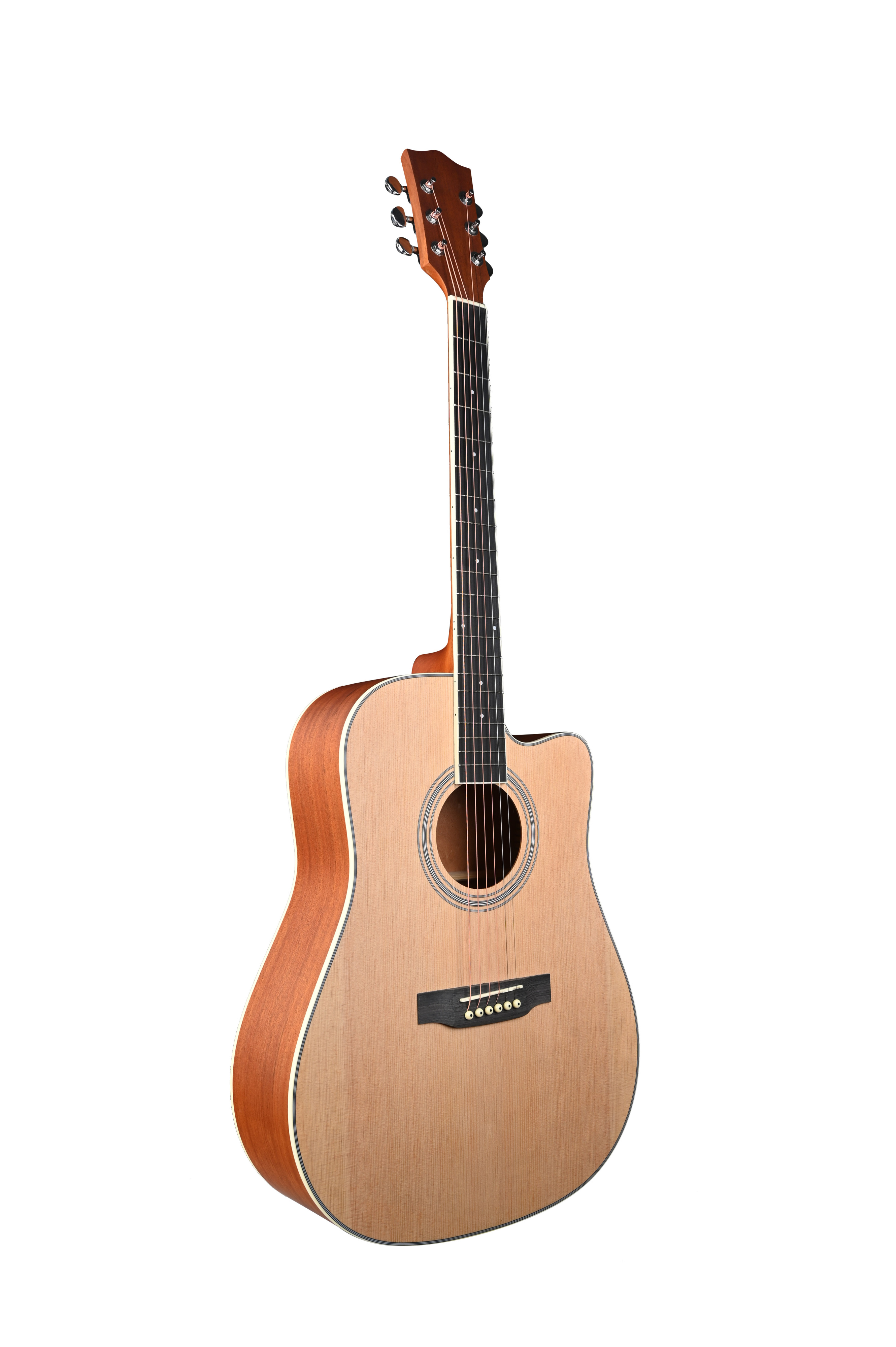 Акустические гитары Fante BH-41SM гантельный гриф barbell