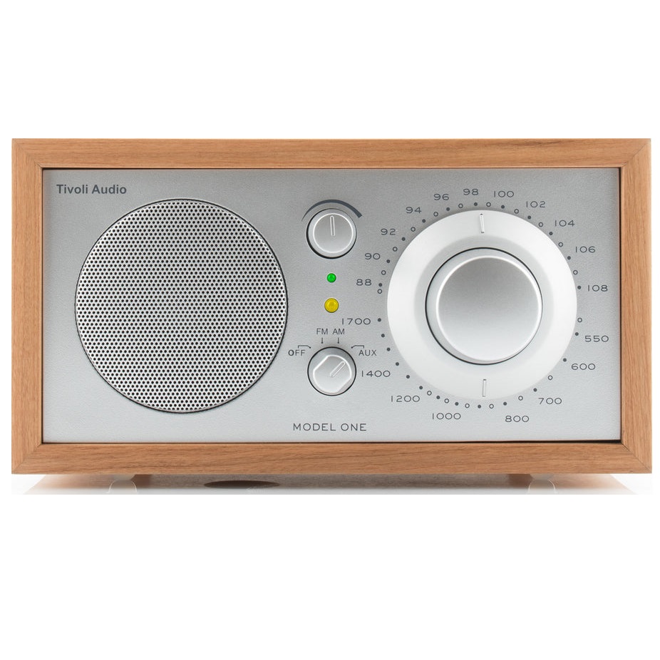 Аналоговые Радиоприемники Tivoli Audio Model One Silver/Cherry