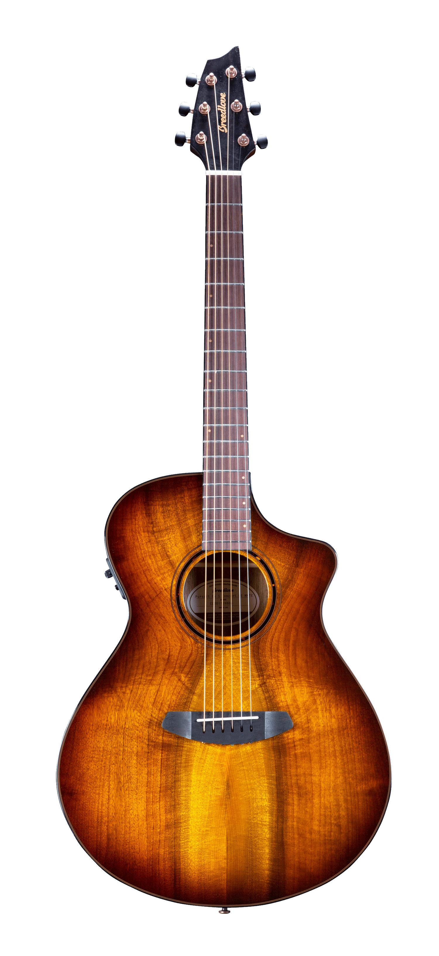 Breedlove Pursuit Exotic S Concert Tiger's Eye CE