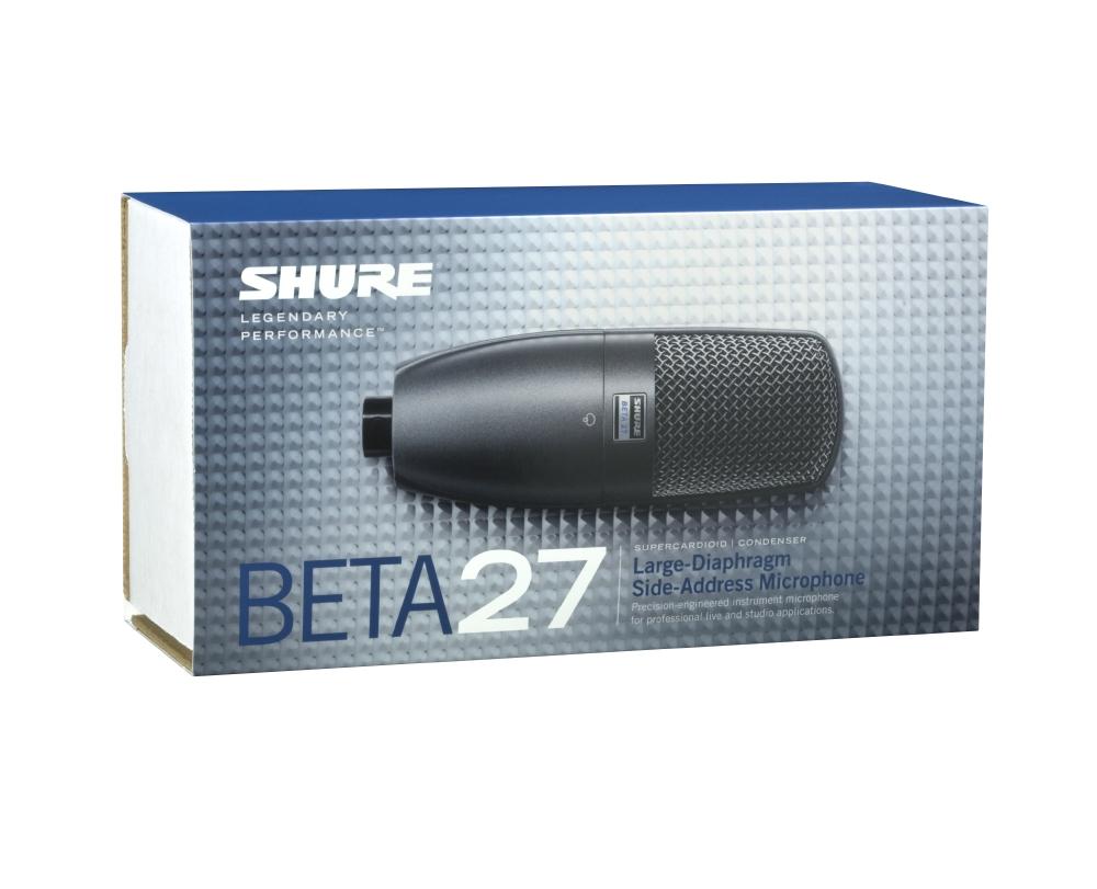 Студийные микрофоны Shure Beta 27 - фото 5