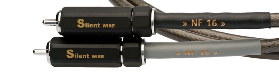 Кабели межблочные аудио Silent Wire NF16 mk2, RCA 2x1.0m кабели межблочные аудио silent wire nf16 mk2 rca 2x0 8m