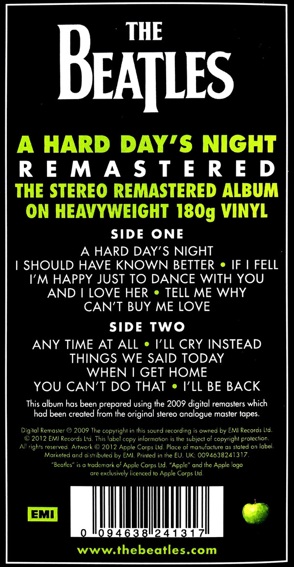 Рок Beatles The Beatles, A Hard Day's Night (2009 Remaster) - фото 4