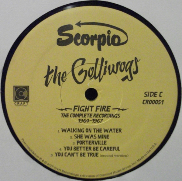 Рок Concord The Golliwogs, Fight Fire: The Complete Recordings 1964-1967 - фото 8