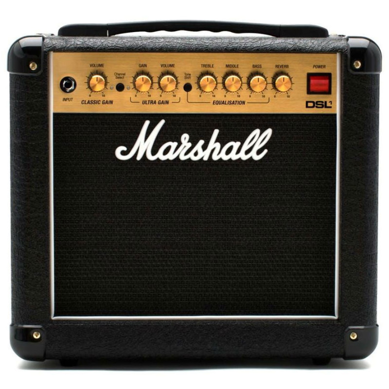 Гитарные комбо MARSHALL DSL1 COMBO, цвет черный, размер 8