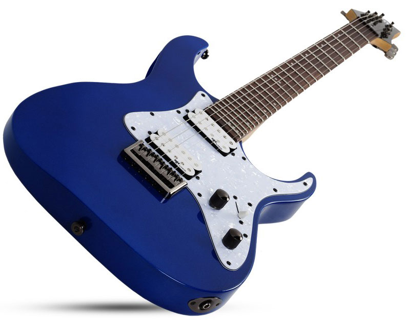 Электрогитары Schecter BANSHEE-6 SGR EB, цвет синий, размер Jumbo - фото 6