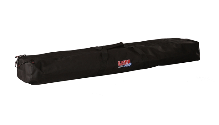 Аксессуары для микшерных пультов GATOR GPA-SPKSTDBG-58DLX (бывший GPA-88) нейлоновая сумка для переноски спикерных стоек, вес 0,91кг сумка дорожная на молнии с увеличением 2 наружных кармана длинный ремень чёрный хаки