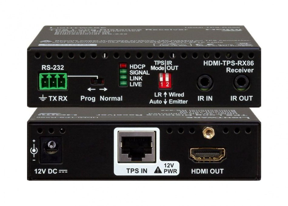 Передача сигналов по витой паре Lightware HDMI-TPS-RX86 передача сигналов по витой паре qtex qve bhb704k rx