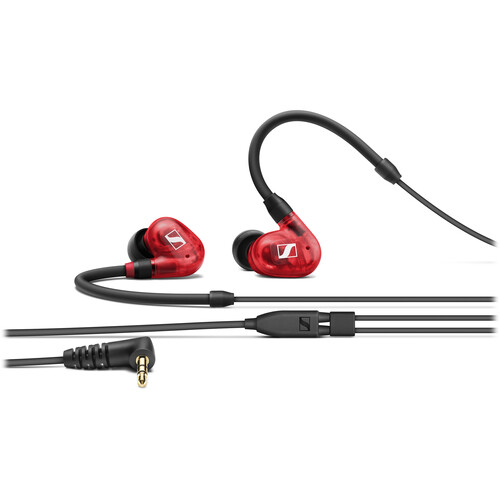 Проводные наушники Sennheiser IE 100 PRO red, цвет черный - фото 5