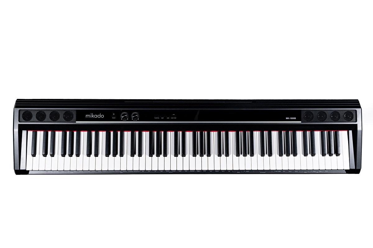 Цифровые пианино Mikado MK-1800B 88 клавишное клавишное пианино портативное цифровое пианино с жк дисплеем