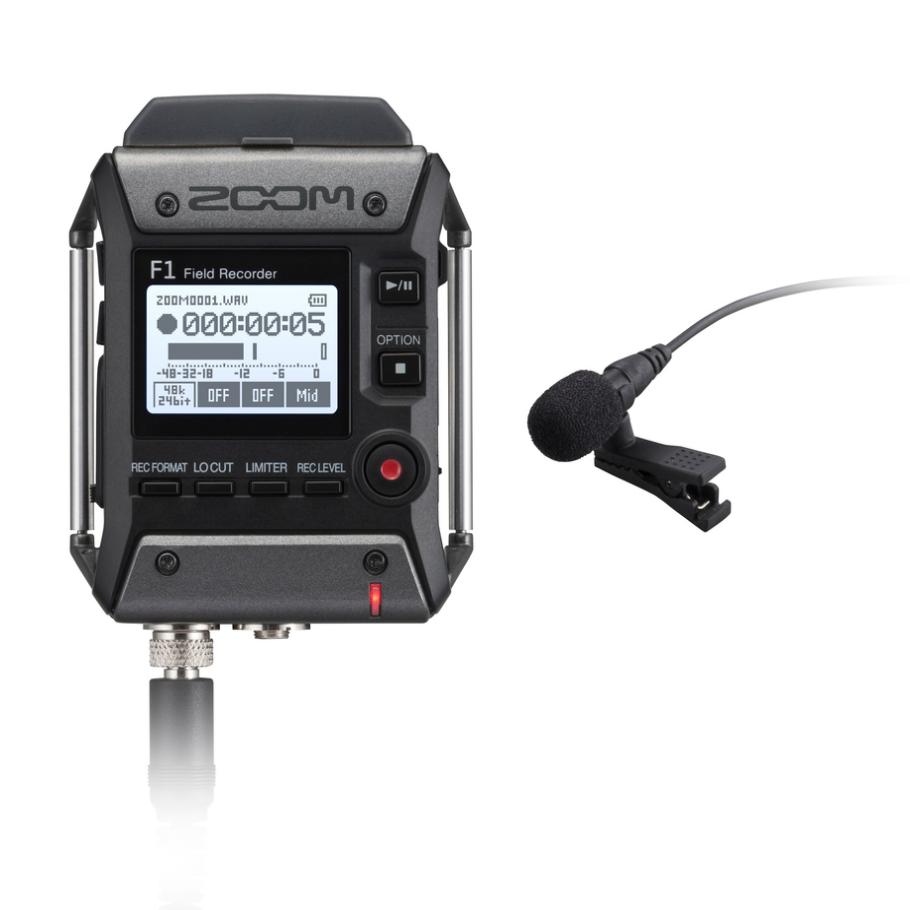 Цифровые рекордеры Zoom F1-LP микрофон zoom iq6 ios