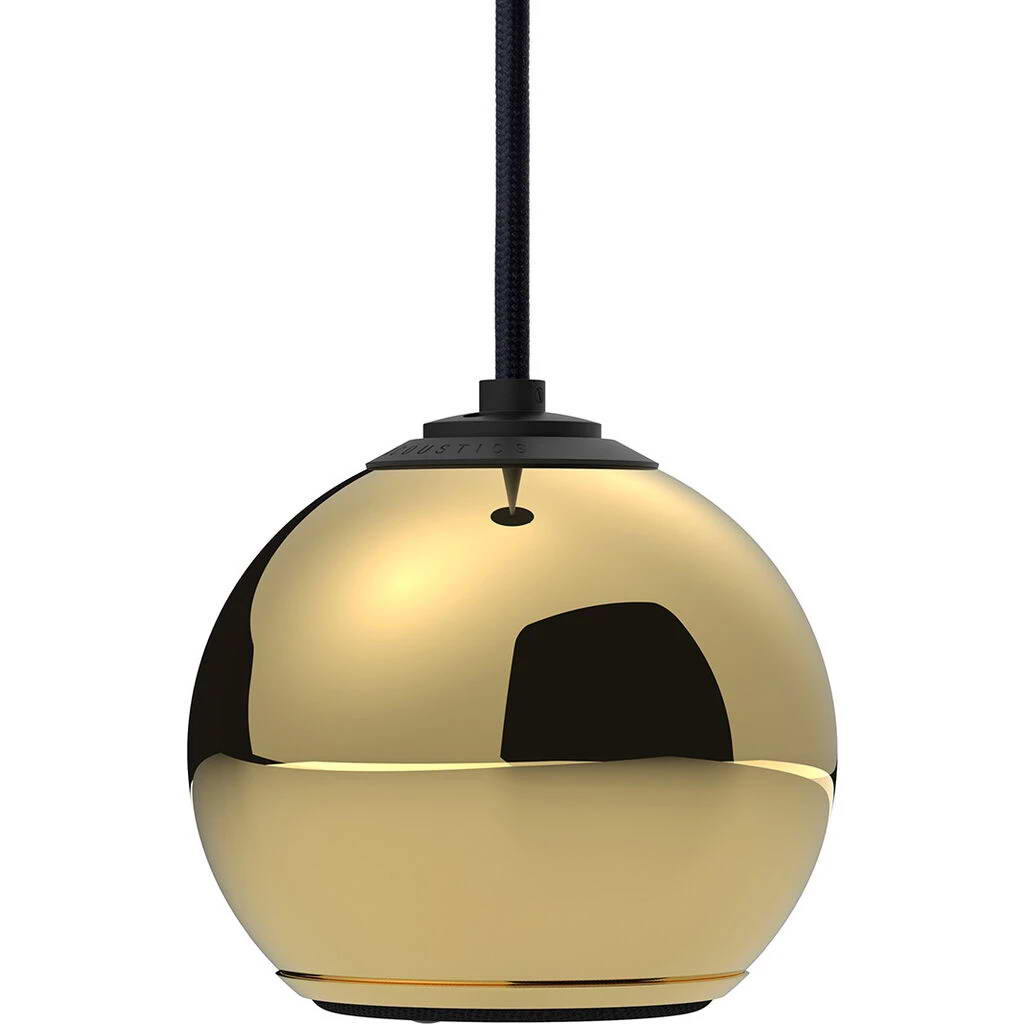 Потолочная подвесная Gallo Acoustics A'Diva SE Single Droplet Luxe Gold + black cable (GASELUGODROP)