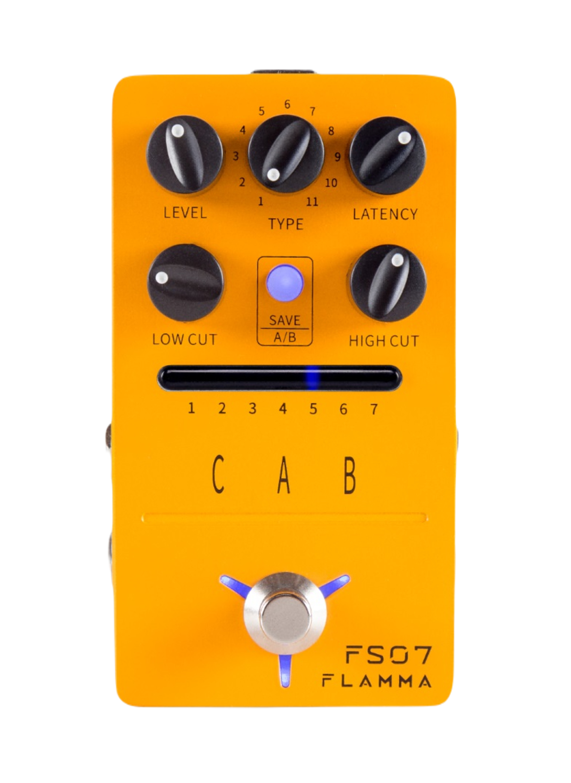 Процессоры эффектов и педали для гитары Flamma FS07-CAB педаль эффектов гитары classic chorus с true bypass