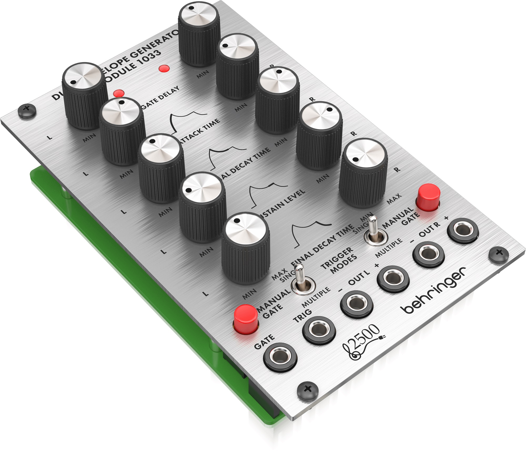 Синтезаторы Behringer DUAL ENVELOPE GENERATOR MODULE 1033