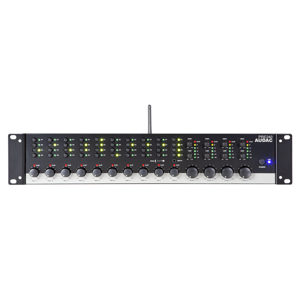 Усилители многоканальные Audac PRE240 усилители многоканальные audac cep803