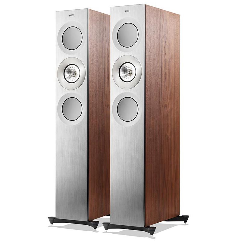 Напольная акустика KEF Reference 3 Silver Satin Walnut saturated silver chloride electrode r0303 5 agcl silver silver chloride reference electrode can be invoiced