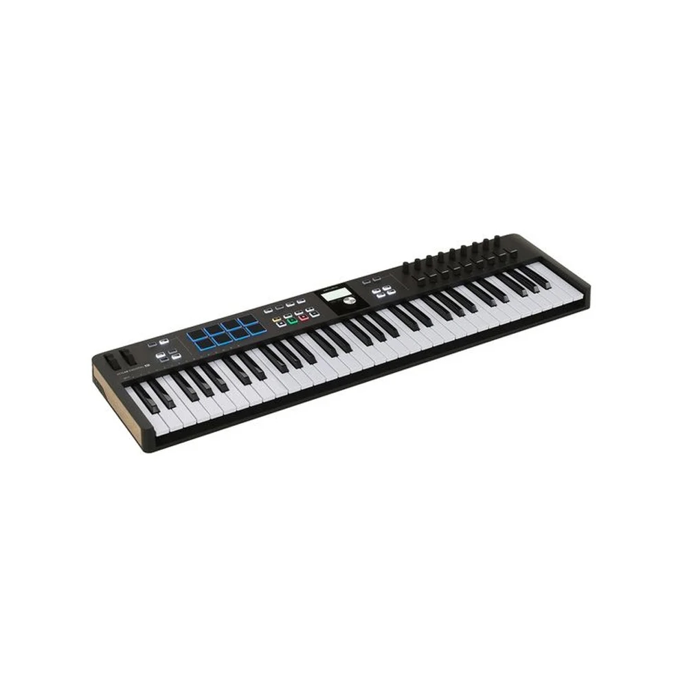 MIDI клавиатуры Arturia KeyLab Essential 61 mk3 Black, цвет черный - фото 8