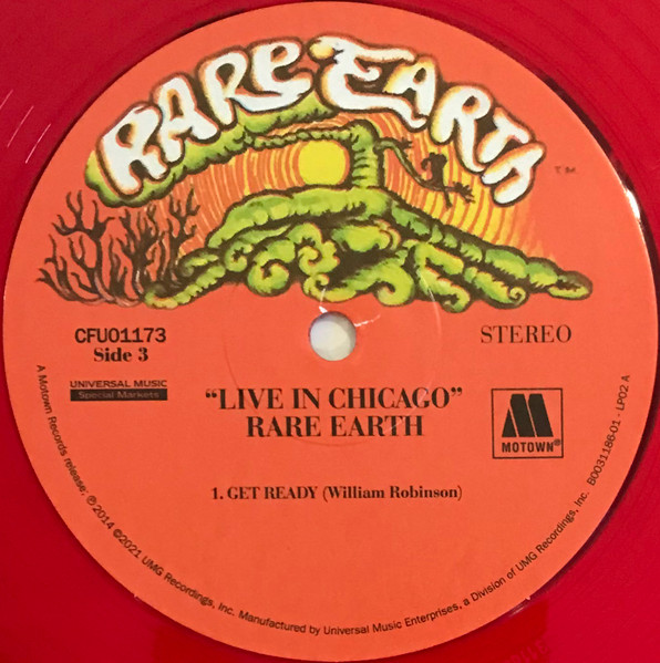 Рок IAO Rare Earth - Live In Chicago (Coloured Vinyl 2LP) - фото 7