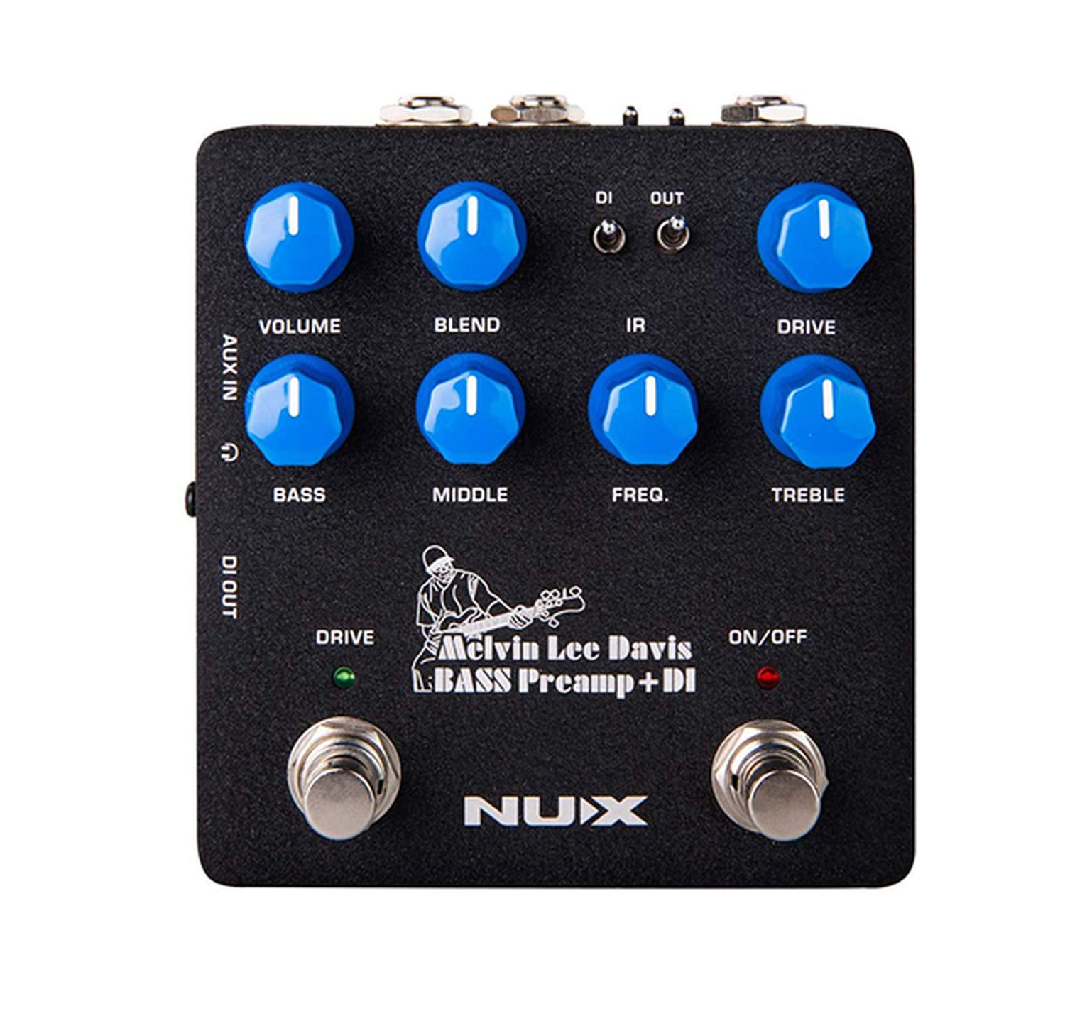 Гитарные усилители Nux NBP-5 Melvin Lee Davis cherub gt 4 g tone 3 полосный эквалайзер эквалайзер предусилитель для акустической гитары пьезодатчик светодиодный тюнер