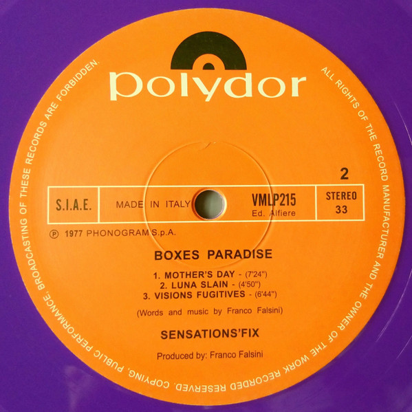 Электроника Universal US Sensations' Fix - Boxes Paradise (Coloured LP Vinyl LP) - фото 4