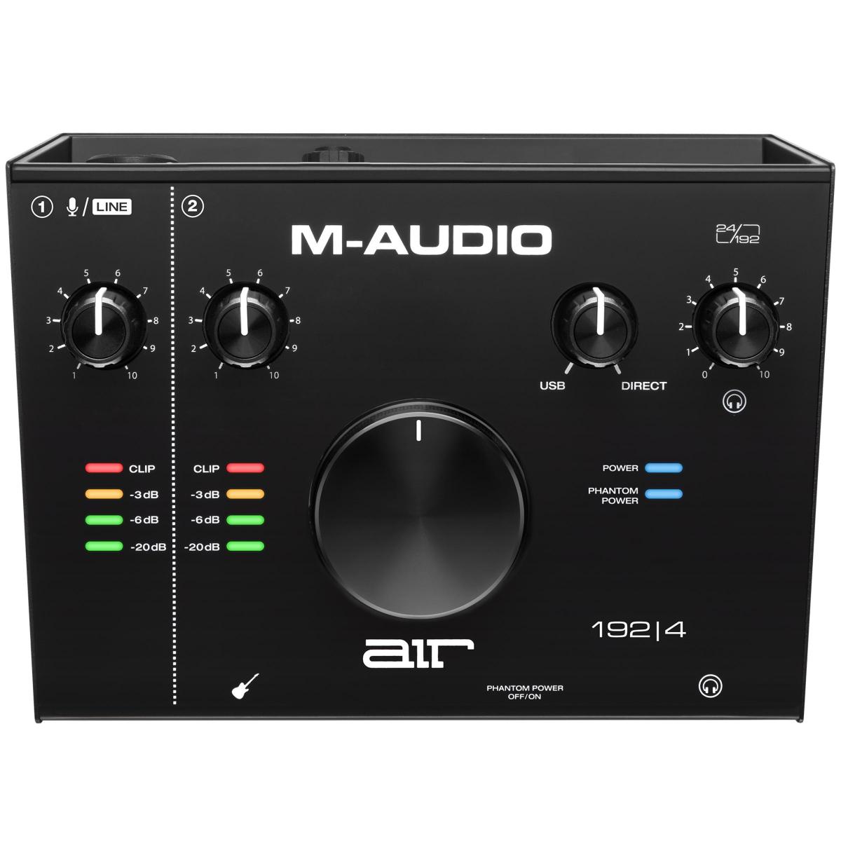 Внешние звуковые карты M-Audio AIR 192 | 4 внешние звуковые карты audient id14 mkii