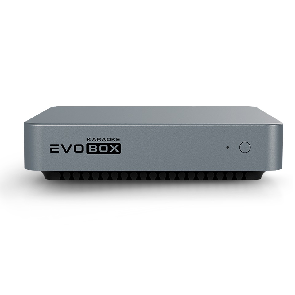 Караоке-плееры Evolution EVOBOX Graphite караоке плееры madboy mfp 1000x 5 dvd дисков по 25 песен