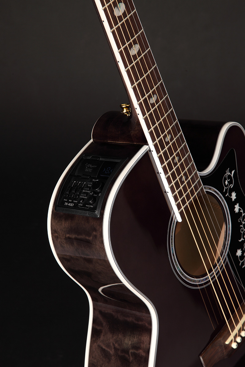 Электроакустические гитары Takamine GN75CE TBK, цвет черный - фото 7