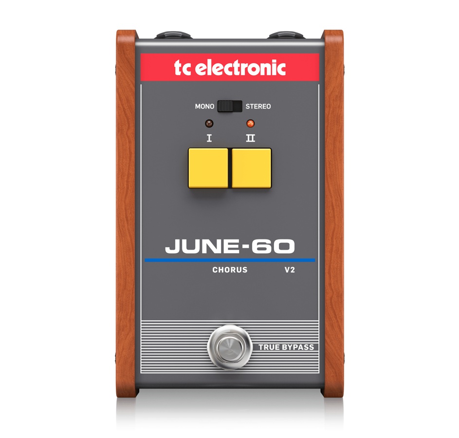 Процессоры эффектов и педали для гитары TC ELECTRONIC JUNE-60 V2, цвет коричневый/серый - фото 3