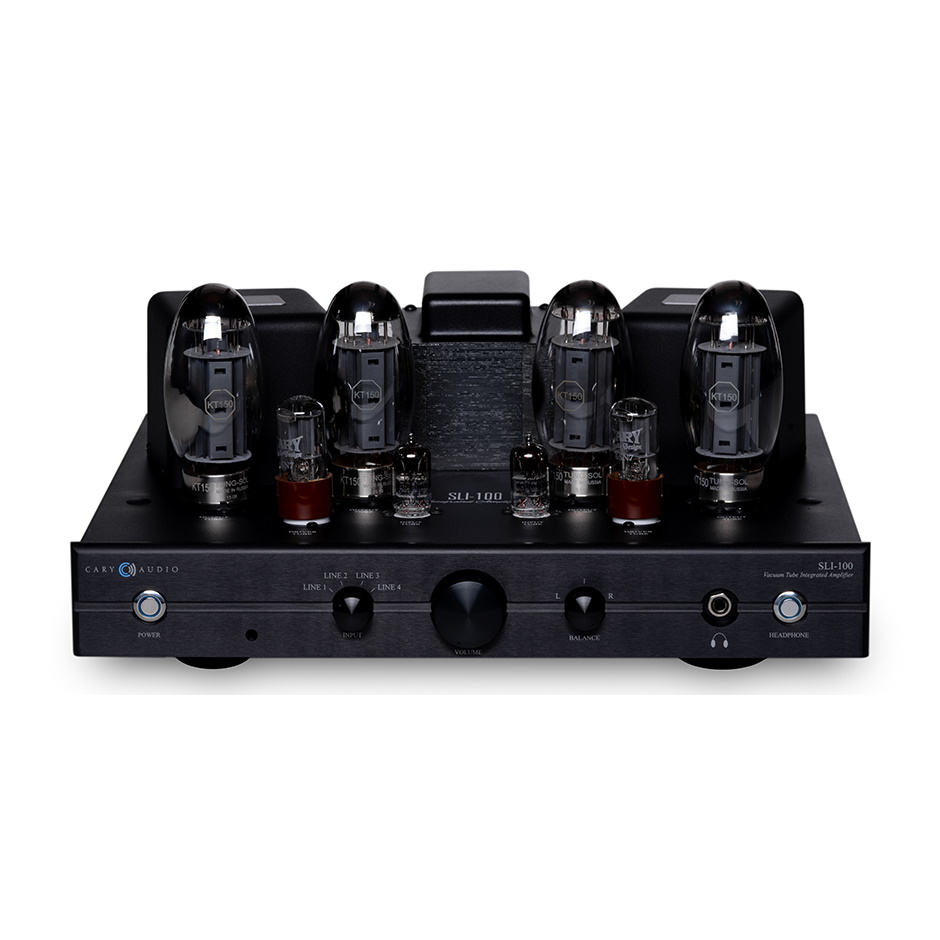 Интегральные стереоусилители Cary Audio SLI 100 black интегральные стереоусилители cary audio si 300 2d silver