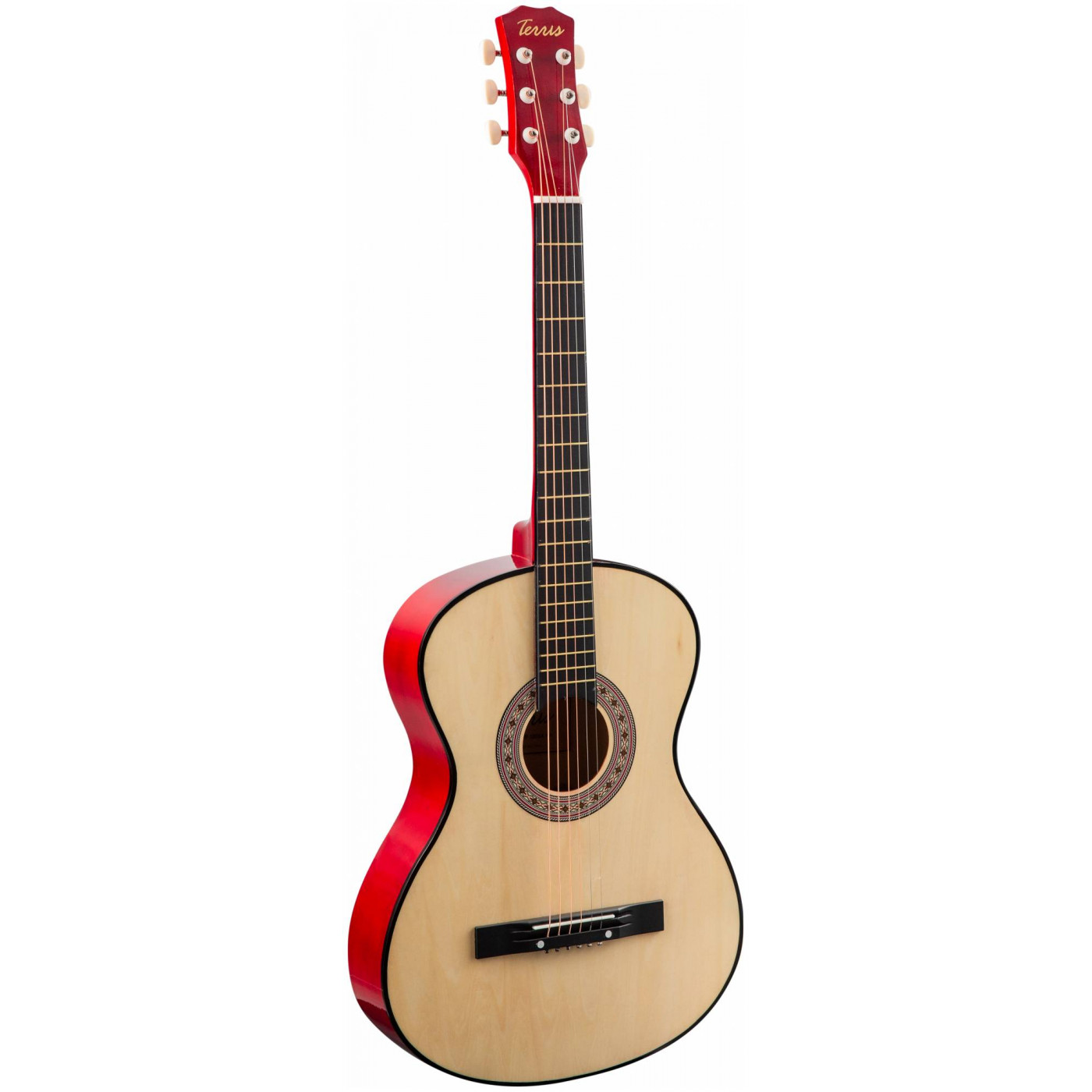Акустические гитары Terris TF-3805A NA акустические гитары terris td 041 bk starter pack